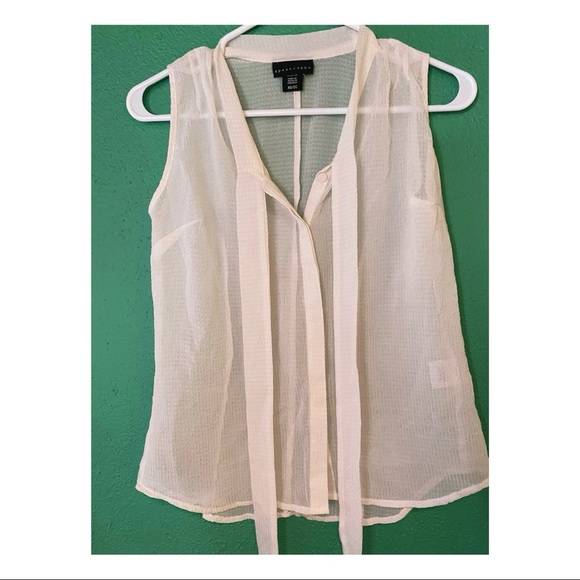 Classy Cream Blouse - Picture 2 of 2